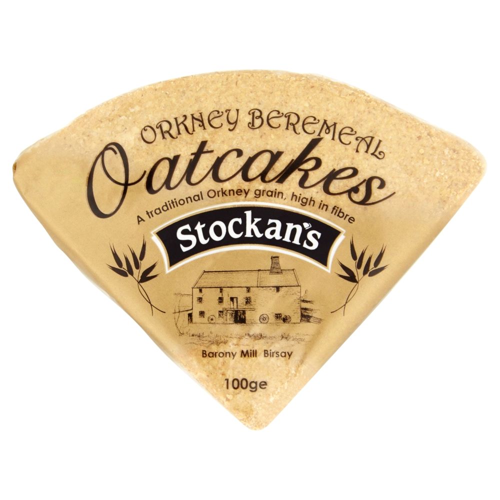 Stockan's Orkney Beremeal Oatcakes - 100g